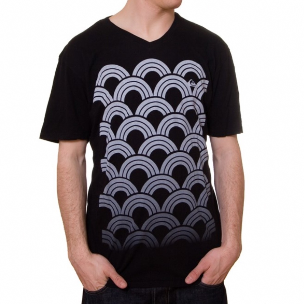Quicksilver Hako Shred V-Neck T-Shirt